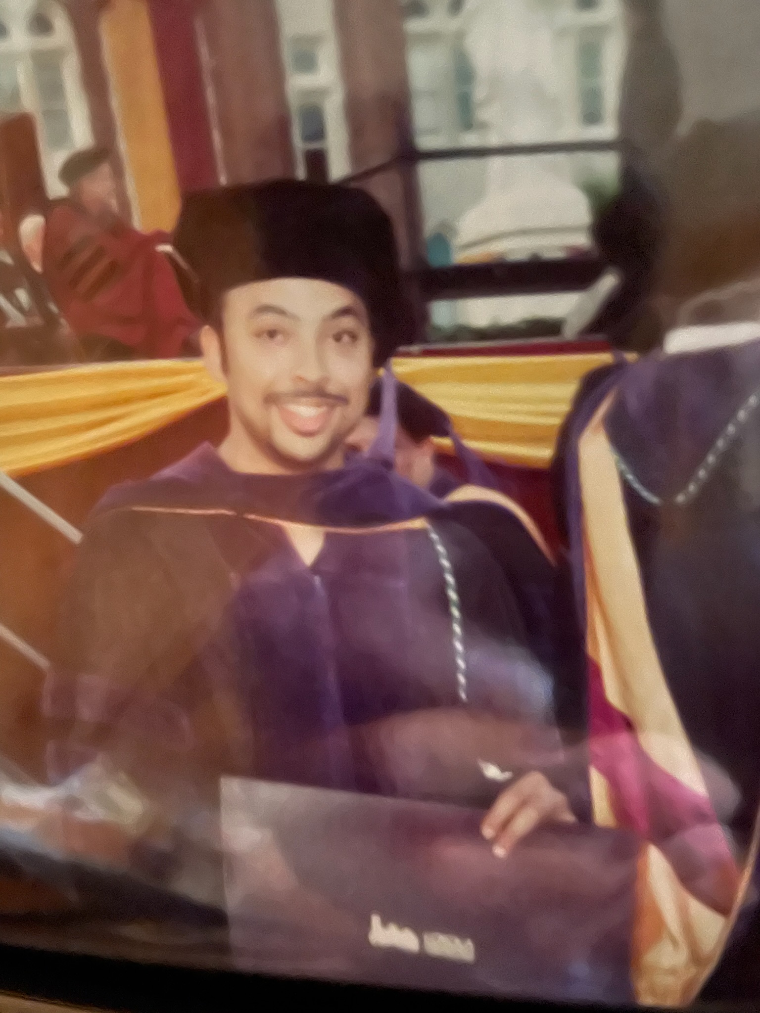 Shawn at graduation